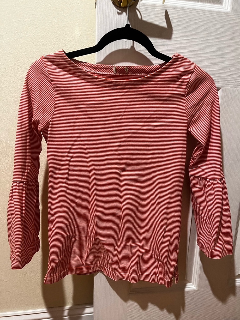 J Crew Boatneck 100% cotton 3/4 sleeve xxsp